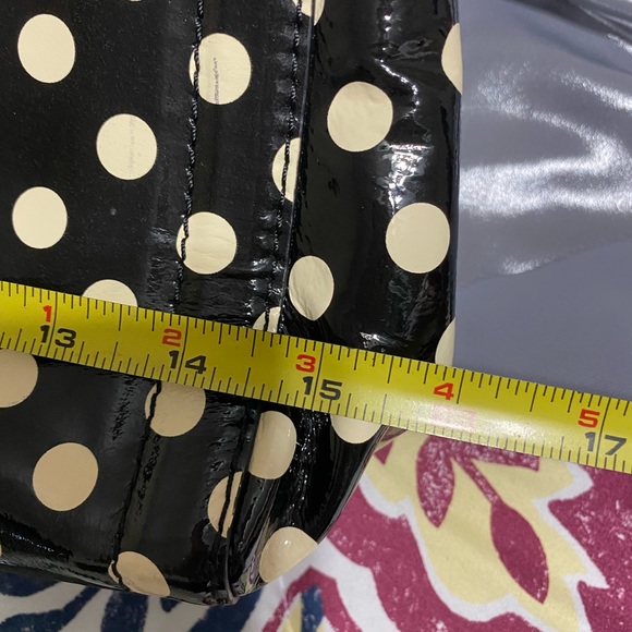 New Kate Spade bag, Navy blue polka dots - Picture 6 of 8